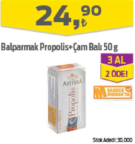 Balparmak Propolis+Çam Balı 50 g image