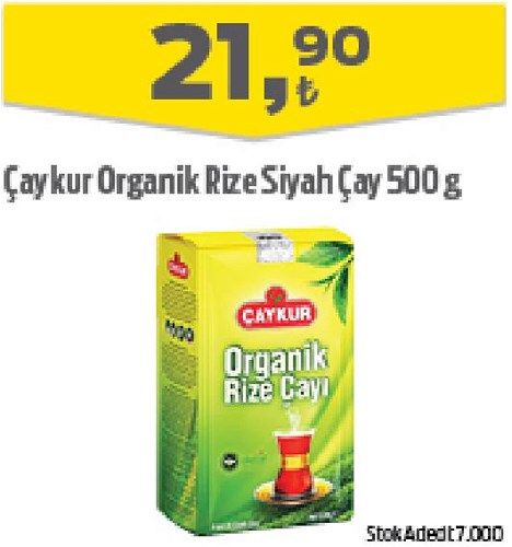 Çaykur Organik Rize Siyah Çay 500 g image