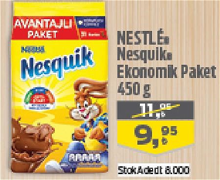Nestle Nesquik Ekonomik Paket 450 g image
