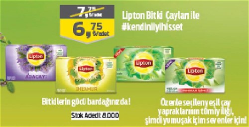 Lipton Bitki Çayları/Adet image
