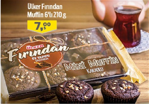 Ülker Fırından Muffin 6'lı 210 g image