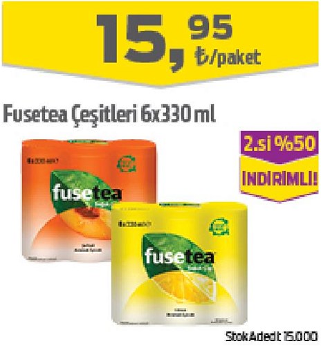 Fuse Tea Çeşitleri 6x330 ml image