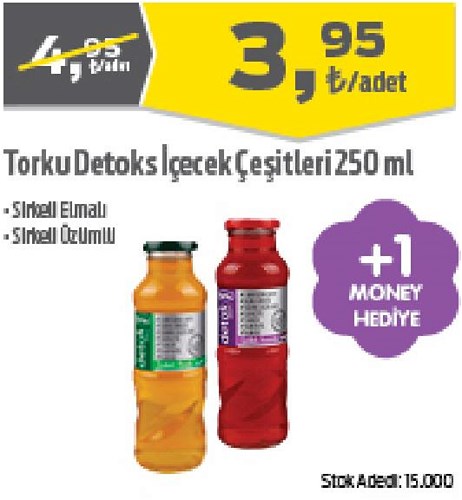 Torku Detoks İçecek Çeşitleri 250 ml image