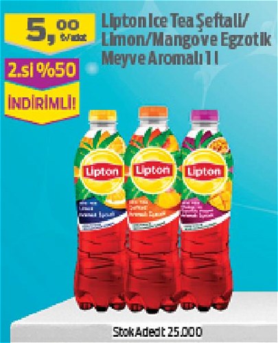 Lipton Ice Tea Çeşitleri 1 l image