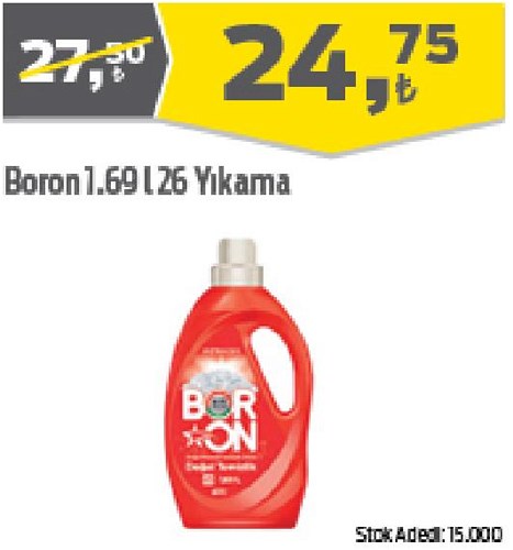 Boron 1.69 l 26 Yıkama image