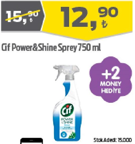 Cif Power&Shine Sprey 750 ml image