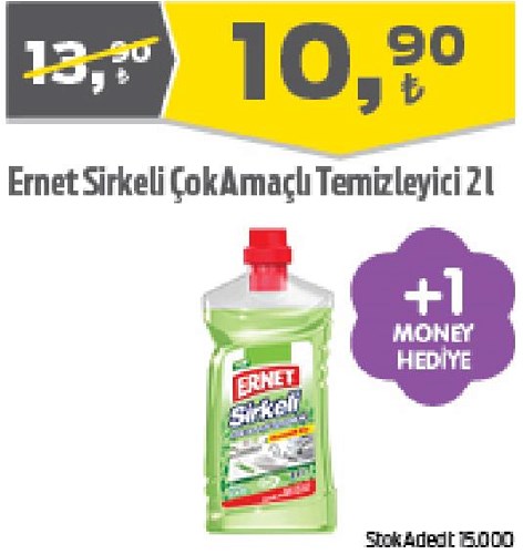 Ernet Sirkeli Çok Amaçlı Temizleyici 2 l image