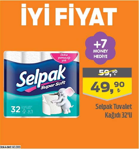 Selpak Tuvalet Kağıdı 32'li image