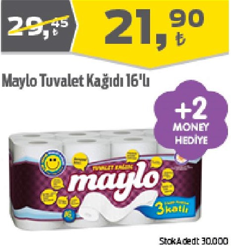 Maylo Tuvalet Kağıdı 16'lı image