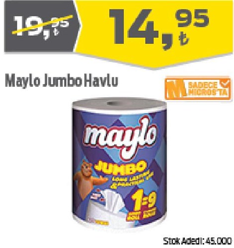 Maylo Jumbo Havlu image