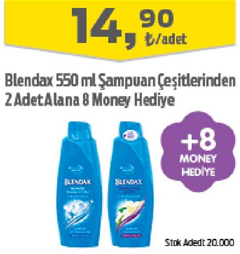 Blendax 550 ml Şampuan Çeşitleri/Adet image