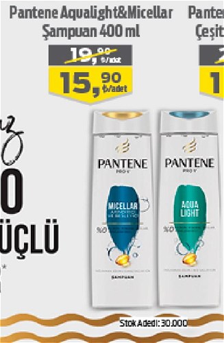Pantene Aqualight&Micellar Şampuan 400 ml image
