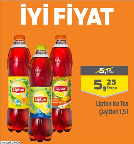 Lipton Ice Tea Çeşitleri 1,5 l image