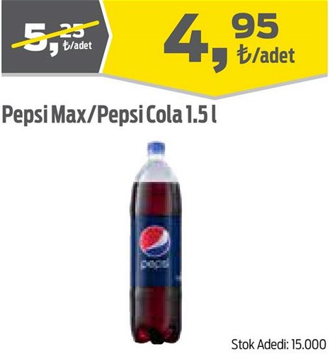 Pepsi Max/Pepsi Cola 1,5 l image