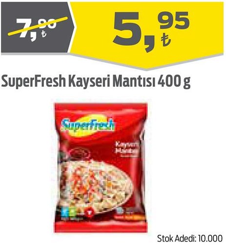 SuperFresh Kayseri Mantısı 400 g image