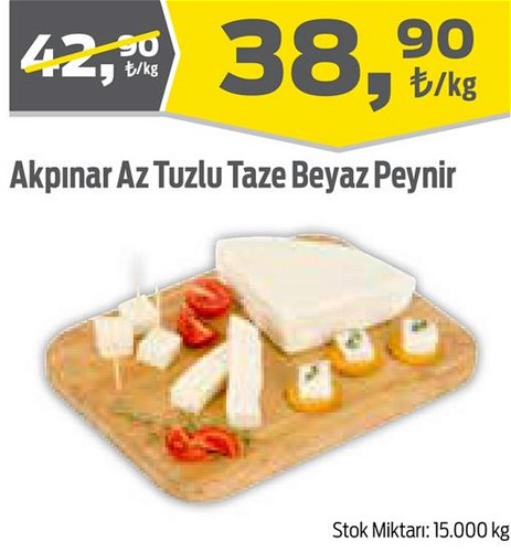 Akpınar Az Tuzlu Taze Peynir kg image