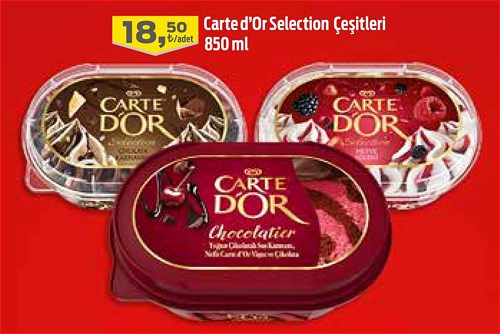 Carte d'Or Selection Çeşitleri 850 ml image