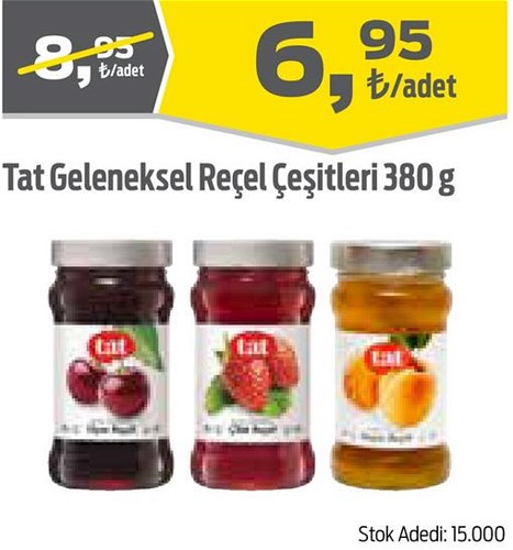 Tat Geleneksel Reçel Çeşitleri 380 g image