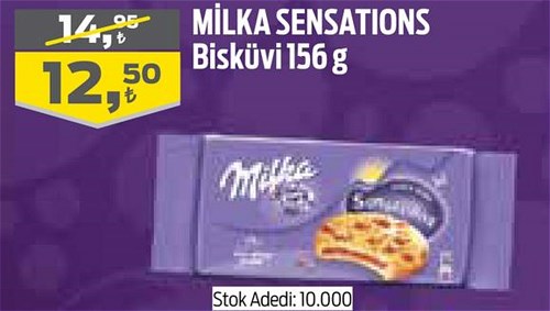 Milka Sensations Bisküvi 156 g image