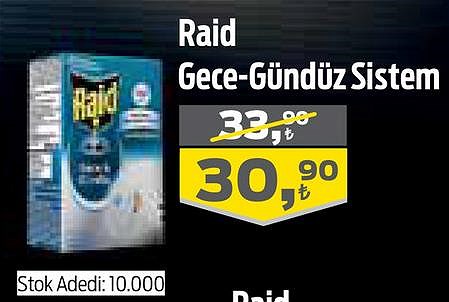 Raid Gece Gündüz Sistem image