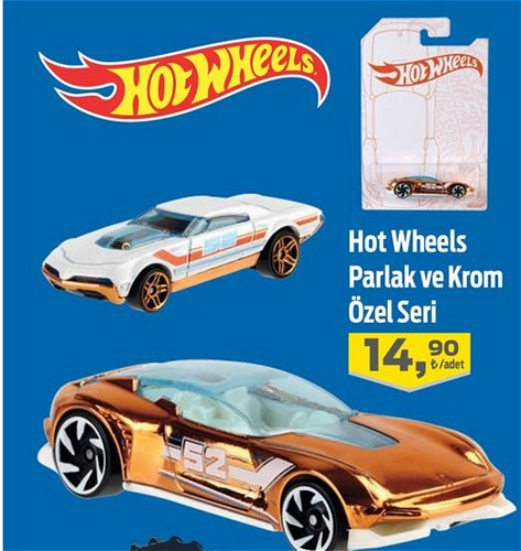 Hot Wheels Parlak ve Krom Özel Seri image