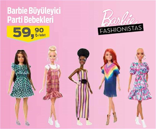 Barbie Büyüleyici Parti Bebekleri/Adet image