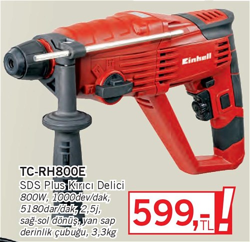 Einhell TC-RH800E Sds Plus Kırıcı Delici 800 W image