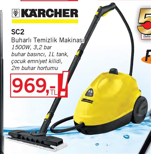 Karcher SC2 Buharlı Temizlik Makinası 1500 W image