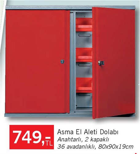 Wisent Asma El Aleti Dolabı  image