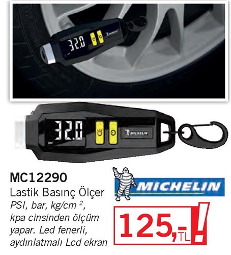 Michelin MC12290 Lastik Basınç Ölçer image