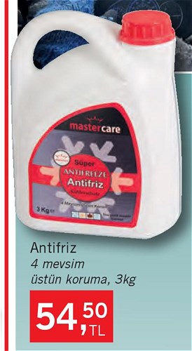 Mastercare Antifriz 4 Mevsim Üstün Koruma 3 kg image