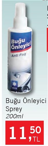 Mastercare Buğu Önleyici Sprey 200 ml image