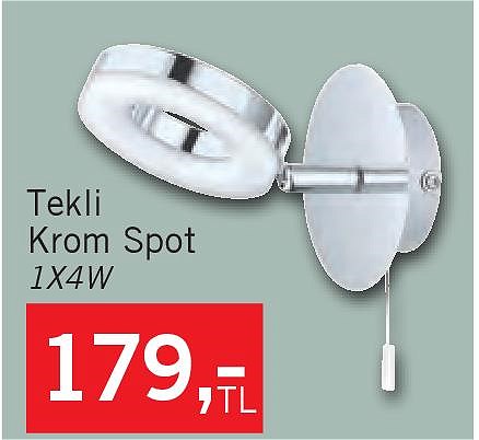 Gonaro Tekli Krom Spot 1x4 W image