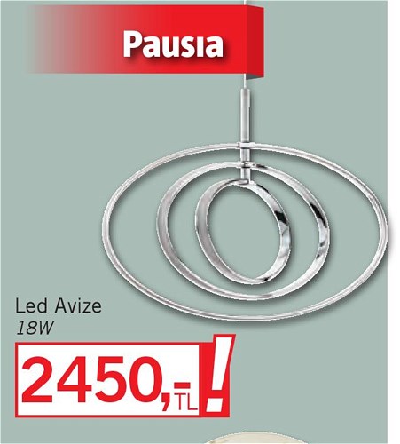 Eglo Pausia Led Avize 18 W image