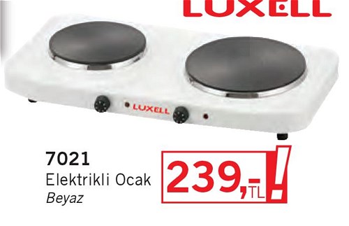 Luxell 7021 Elektrikli Ocak Beyaz image