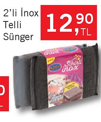 2'li Inox Telli Sünger image