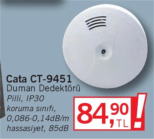 Cata CT-9451 Duman Dedektörü image