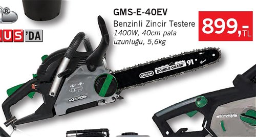 Gardol GMS-E-40EV Benzinli Zincir Testere 1400 W image