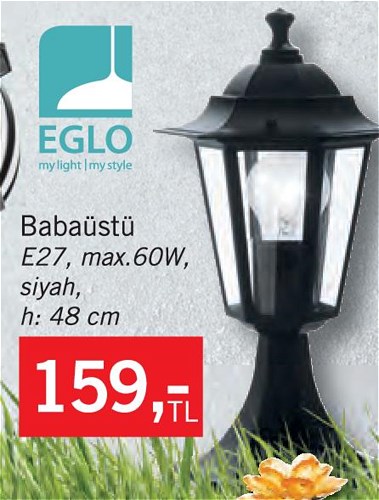Eglo Laterna Serisi Babaüstü E27 max.60W h: 48 cm image