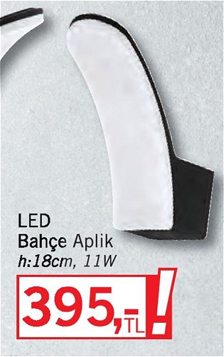 Eglo Led Bahçe Aplik h:18cm 11W image