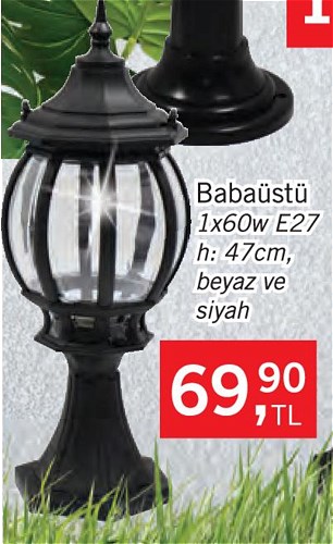 Dlc Silindir Serisi Babaüstü 1x60w E27 h:47cm image