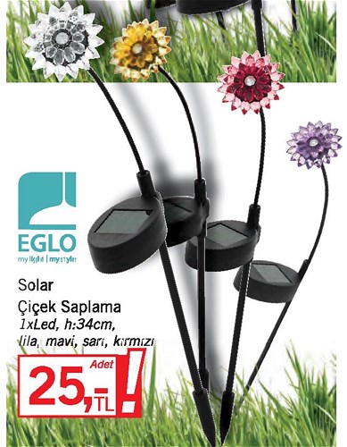 Eglo Solar Çiçek Saplama h:34cm image
