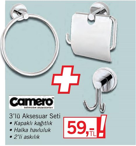 Camero 3'lü Aksesuar Seti image