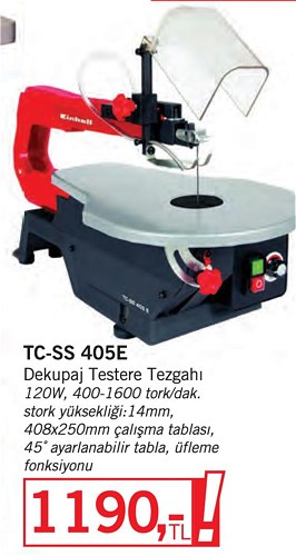 TC-SS 405E Dekupaj Testere Tezgahı 120W image