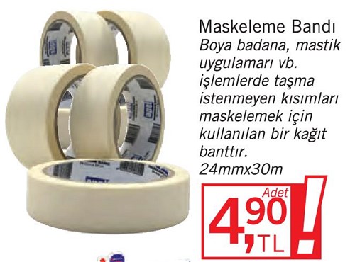 Maskeleme Bandı 24 mmx30 m image