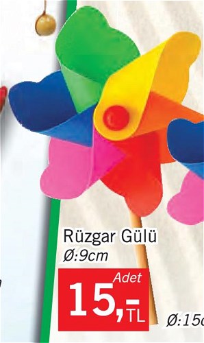 Rüzgar Gülü 9 cm image