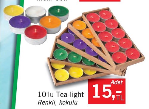 10'lu Tea-Light image