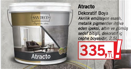 San Deco Atracto Dekoratif Boya 2,5 L image