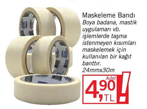 Maskeleme Bandı 24mmx30m image