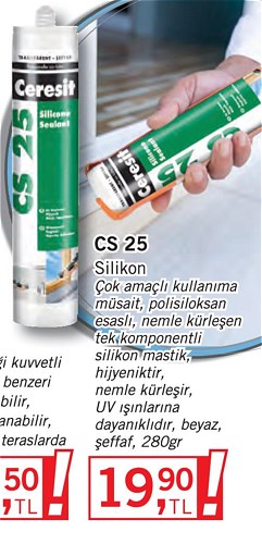 Ceresit CS 25 Silikon 280gr image